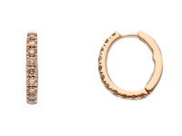 Orecchini Babila Milano For You Collection in Oro rosa Diamante Brown 0.60 Ct 268552WR - 268552WR